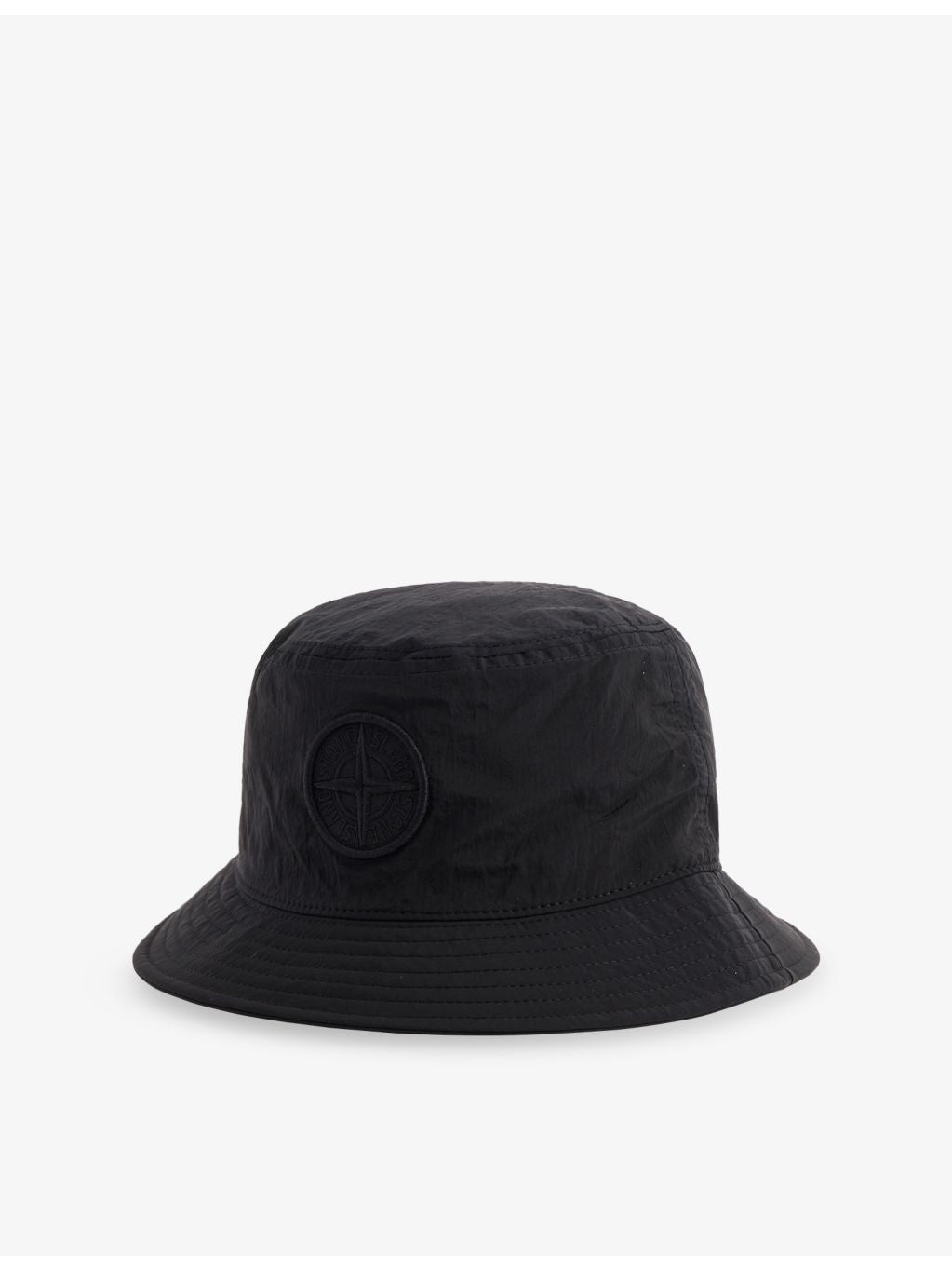 Stone Island Compass woven bucket hat with brand embroidery - British product