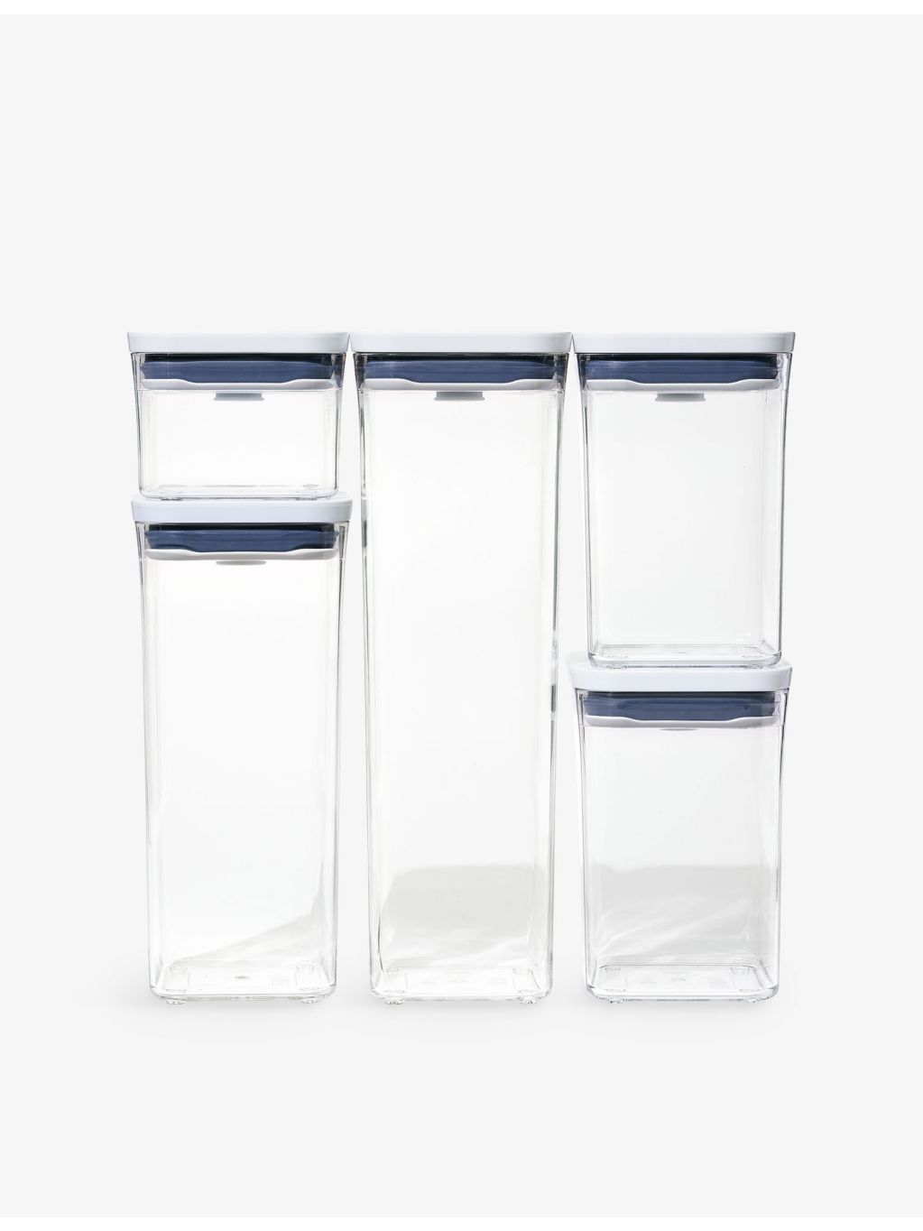 OXO Good Grips 5 piece pop container set - British product