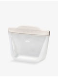 OXO Good Grips reusable silicone stand-up snack bag - British product