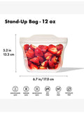 OXO Good Grips reusable silicone stand-up snack bag - British product