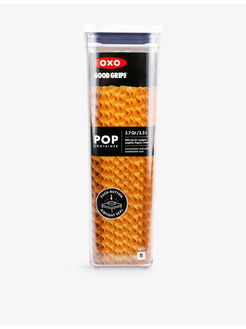 OXO Good Grips POP tall stainless-steel storage container, UK version