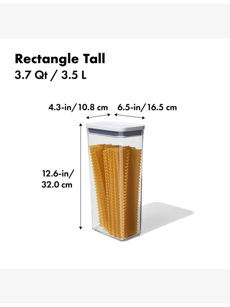 OXO Good Grips POP tall stainless-steel storage container, UK version