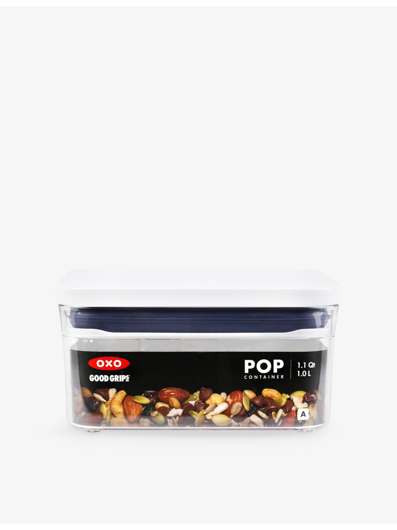 OXO Good Grips POP Big Square Mini stainless steel container, UK version