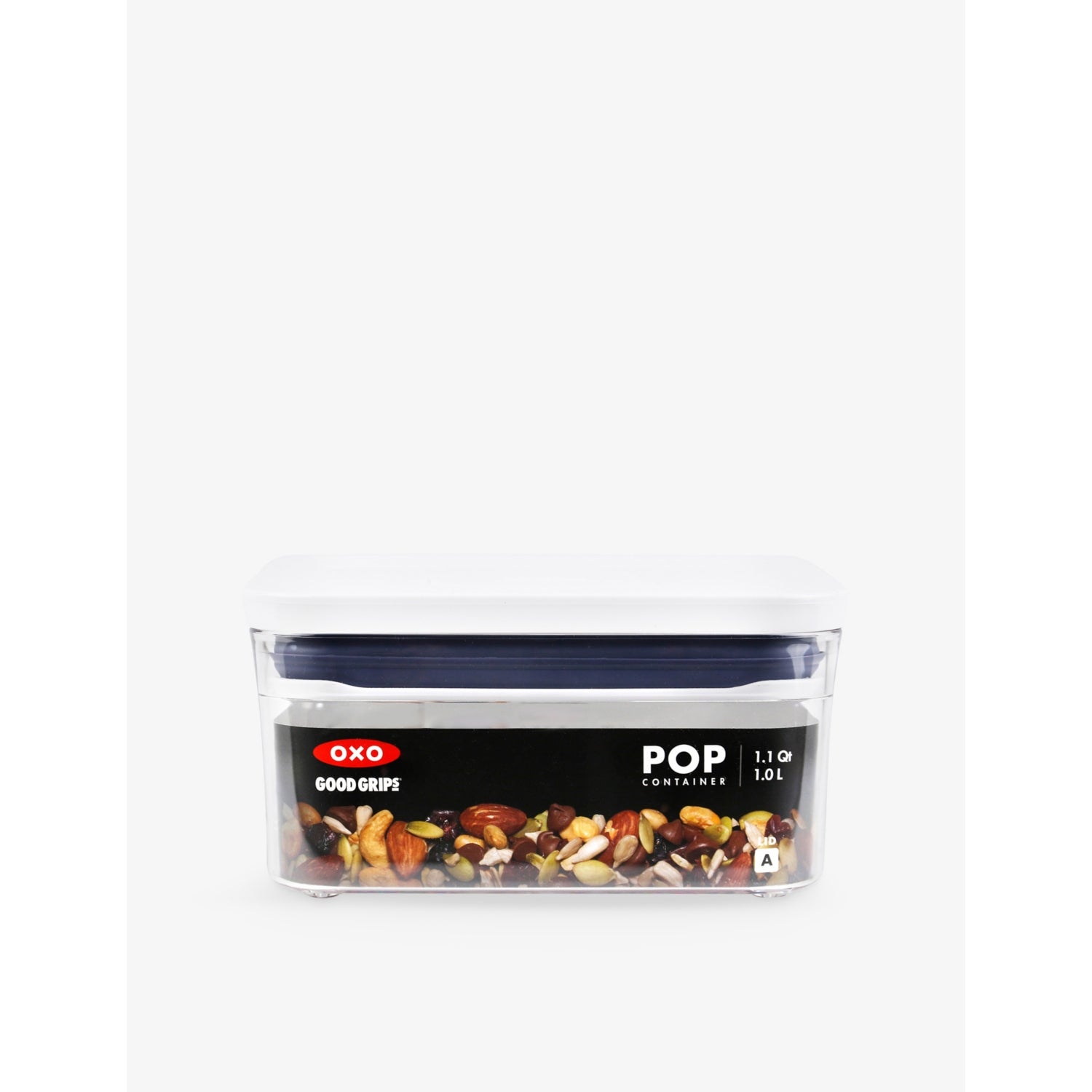 OXO Good Grips POP Big Square Mini stainless steel container, UK version