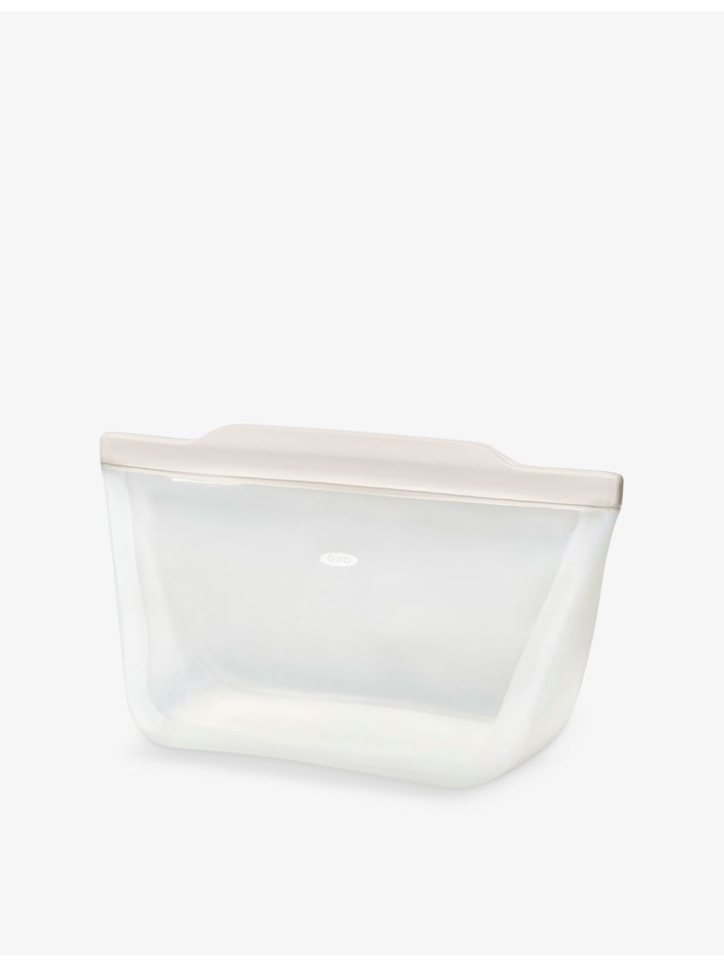 OXO silicone sandwich bag half-gallon, imported from the UK