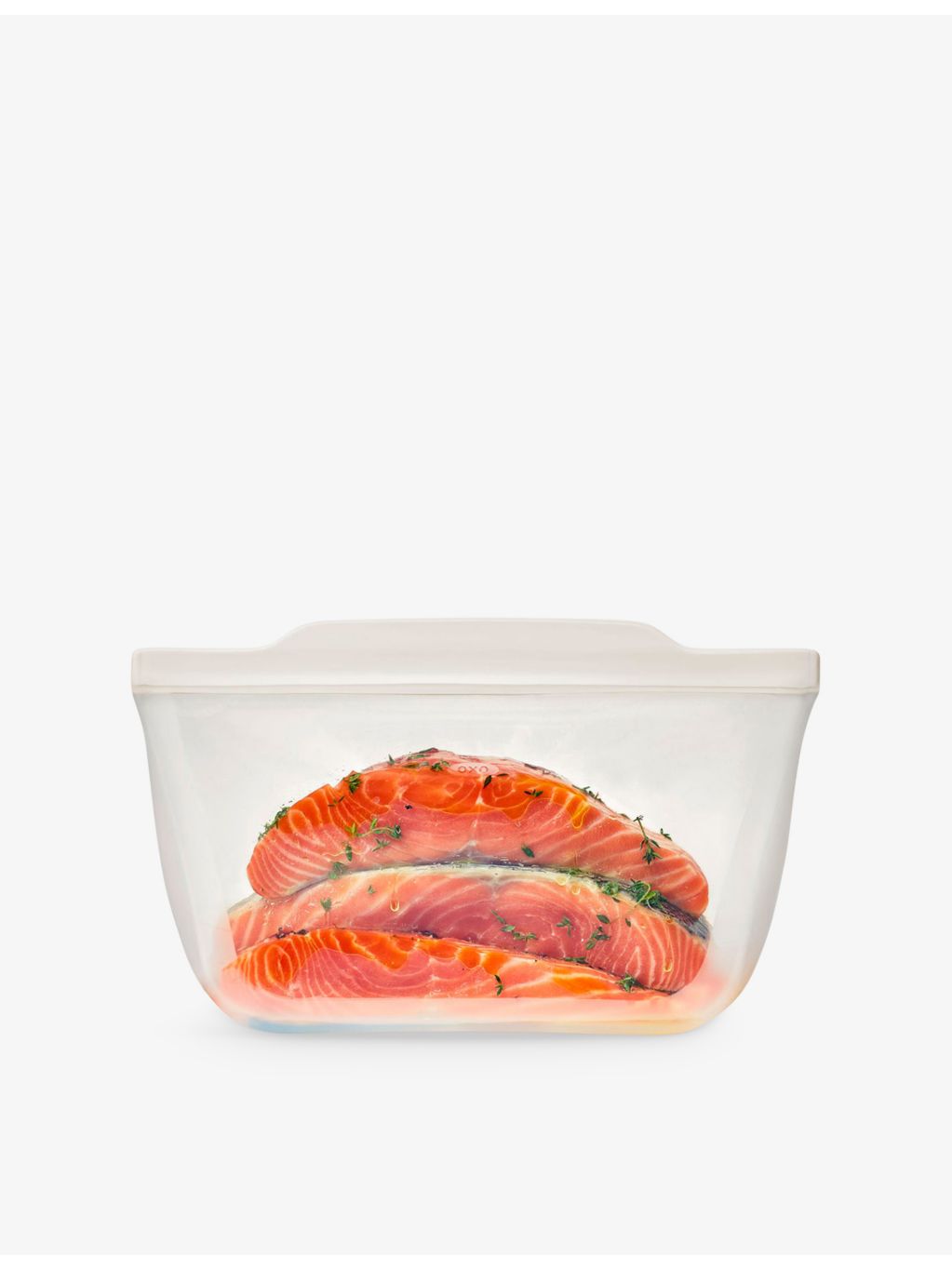 OXO silicone sandwich bag half-gallon, imported from the UK