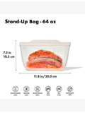 OXO silicone sandwich bag half-gallon, imported from the UK