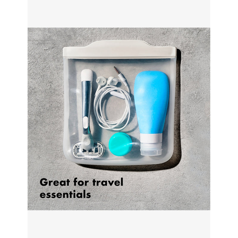 OXO Good Grips reusable half-gallon silicone sandwich bag (British brand)
