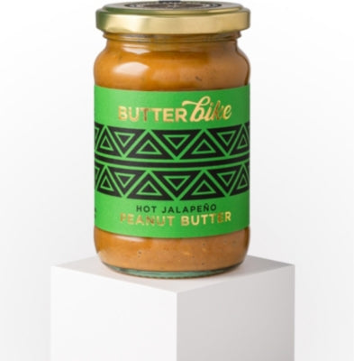 Butter Bike hot jalapeno peanut butter 285g - British product