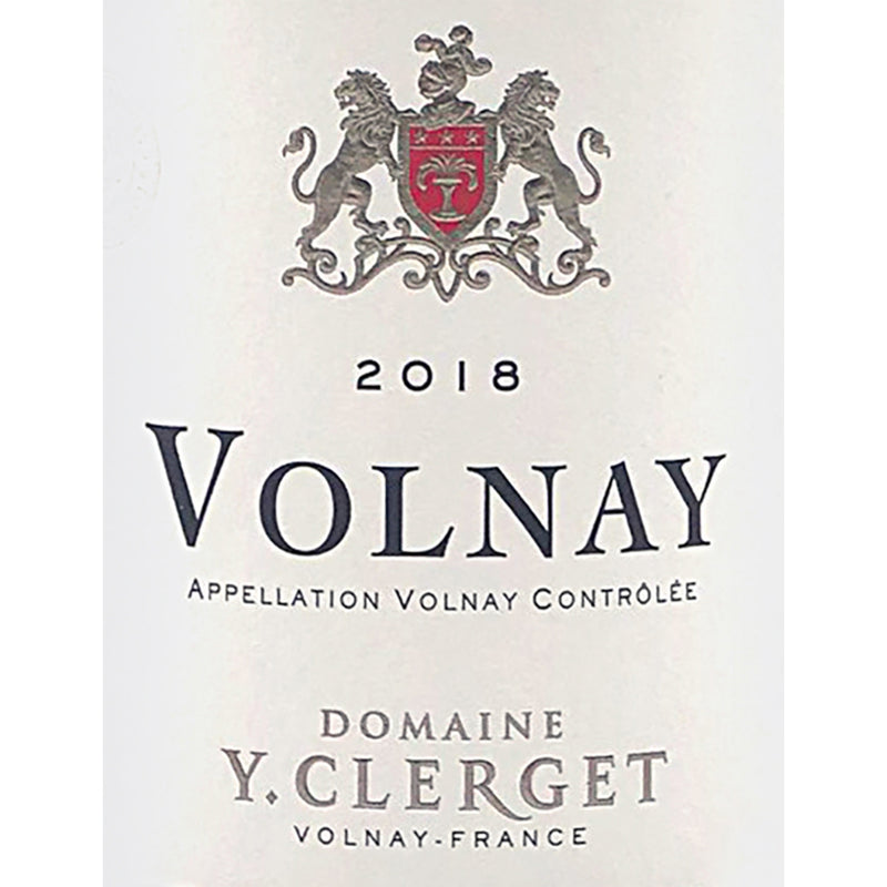 Domaine Yvon Clerget Volnay 2022 red wine 750ml, imported from the UK