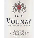 Domaine Yvon Clerget Volnay 2022 red wine 750ml, imported from the UK