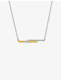 CARAT London Jaena vermeil necklace marquise cubic zirconia - British product