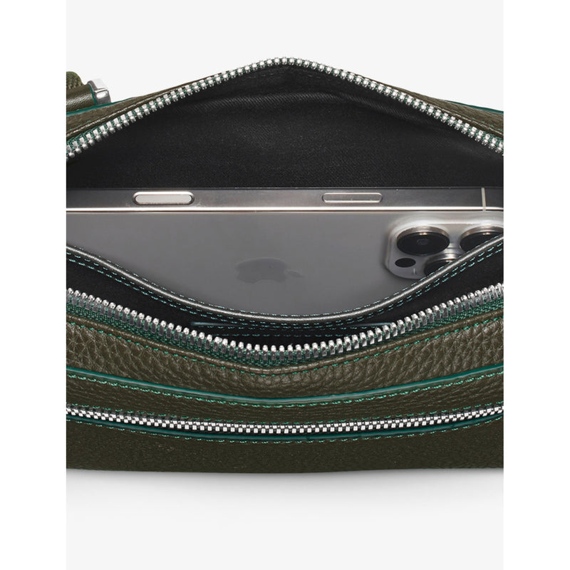 Aspinal of London Reporter Compact messenger bag, imported from the UK