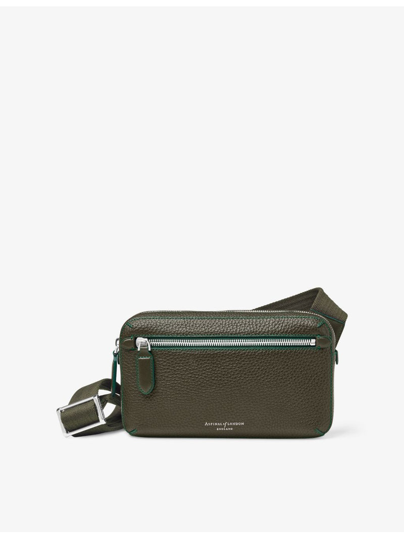 Aspinal of London Reporter Compact messenger bag, imported from the UK