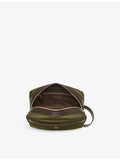 Aspinal of London Classic Woven washbag with nylon fabric (British brand)