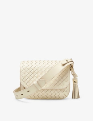 Aspinal of London Ella leather cross-body bag - British product