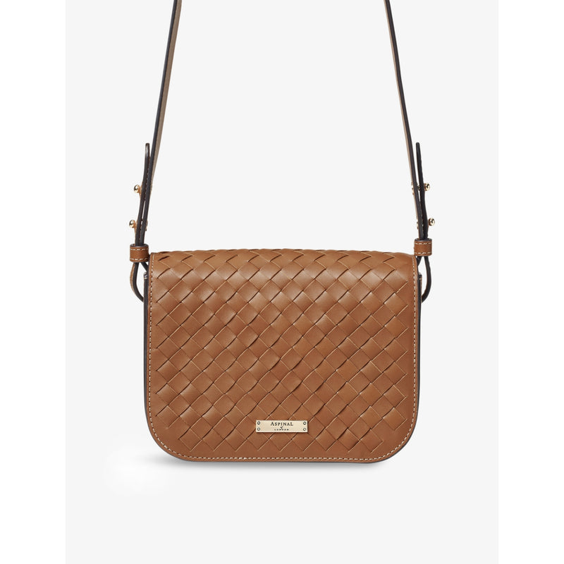 Aspinal of London Ella leather cross-body bag - British product