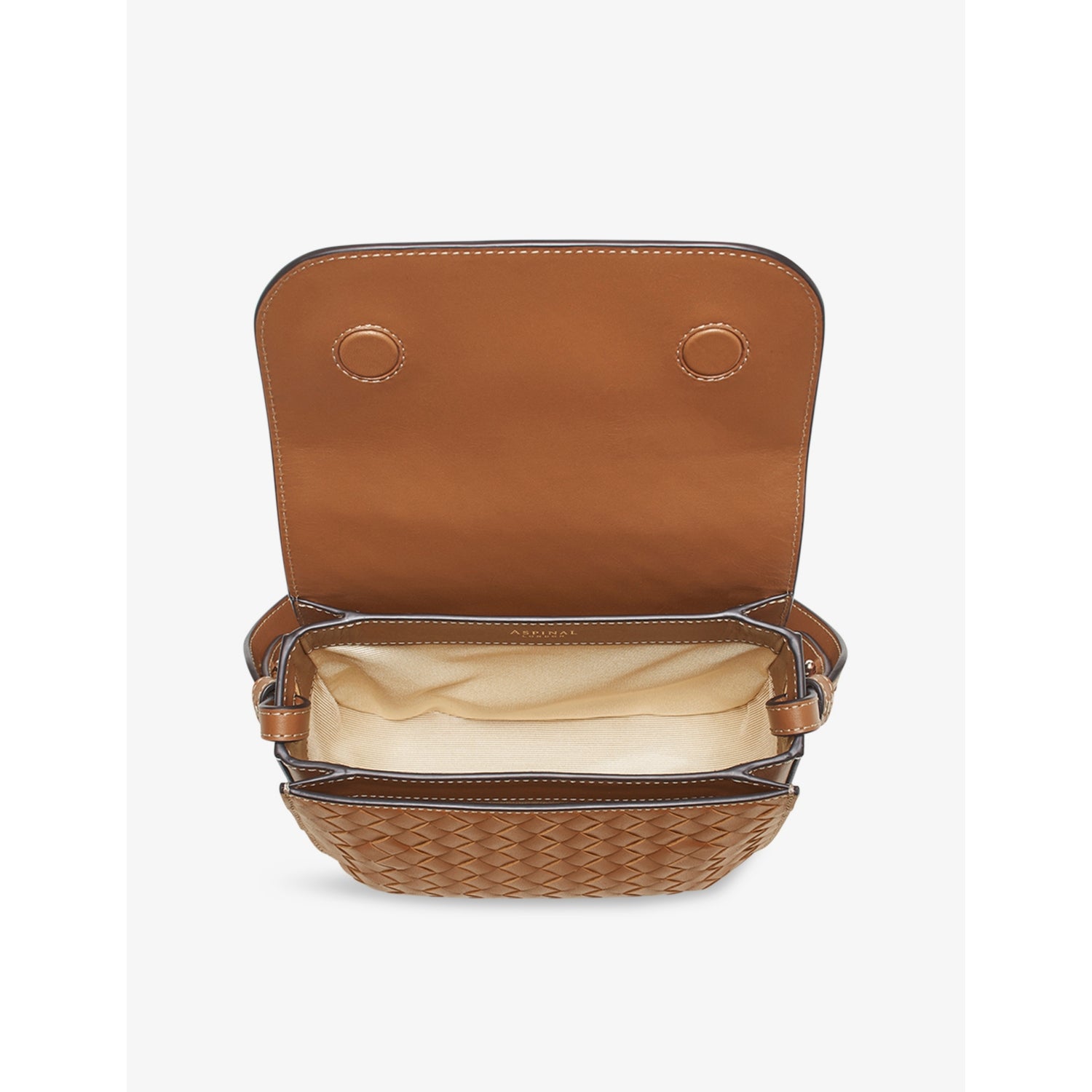 Aspinal of London Ella leather cross-body bag - British product