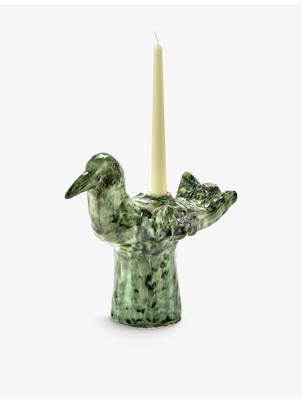 Serax Cosas Lindas stoneware candle holder 27.5cm, imported from the UK