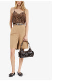 The Kooples Amelia stud-embellished leather shoulder bag - British product