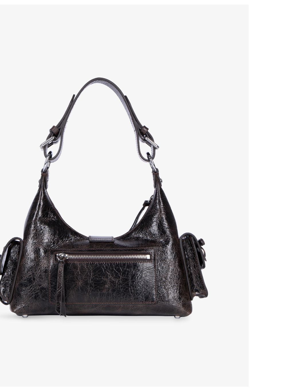 The Kooples Amelia stud-embellished leather shoulder bag - British product