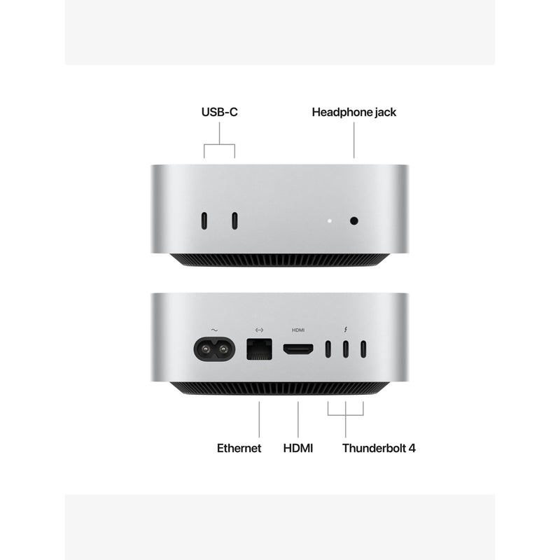 Apple Mac Mini M4 256GB SSD desktop computer (British brand)