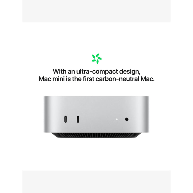Apple Mac Mini M4 256GB SSD desktop computer (British brand)