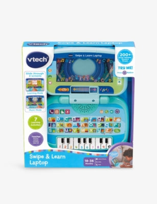 VTech Swipe & Learn educational toy laptop 19.3cm - British product