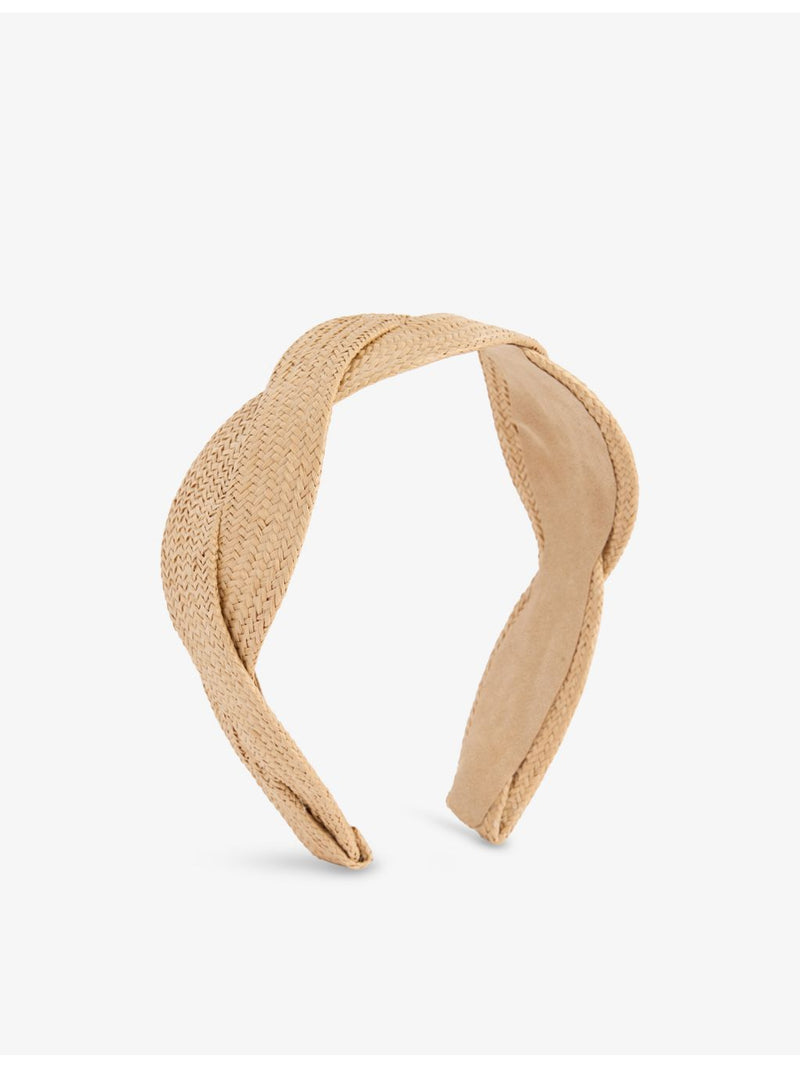Mimi & Lula raffia twist Alice headband (British brand)