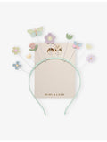 Mimi & Lula Spring Meadow headdress with floral butterfly design, UK version