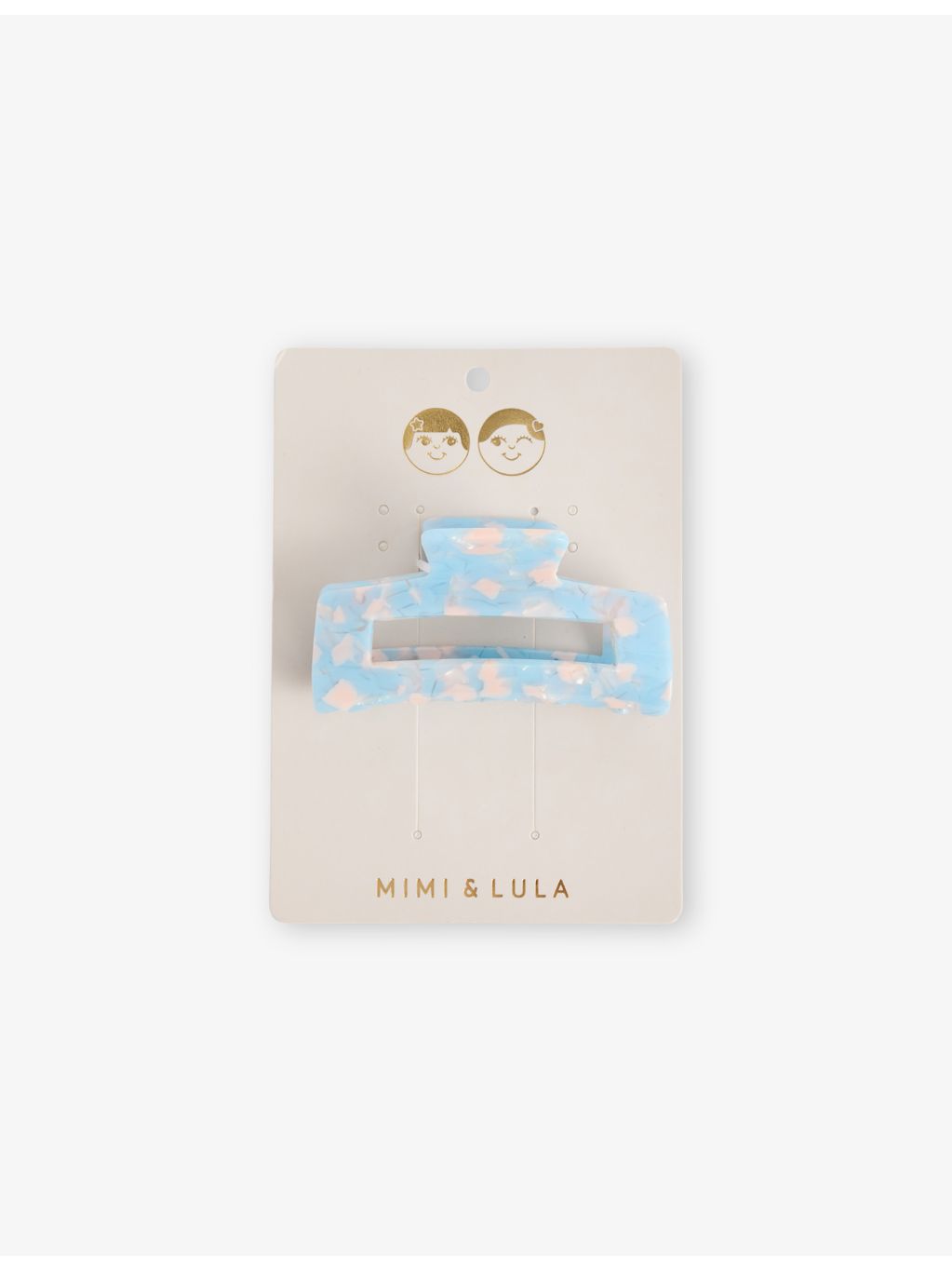 Mimi & Lula large abstract acetate claw clip 8cm - British product