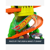 Hot Wheels T-Rex Blaze Battle playset and car toy 36cm (British brand)