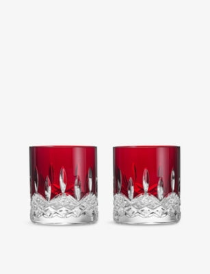 Waterford Lismore crystal tumblers set of two 180ml - British product