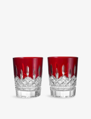 Waterford Lismore crystal shot glasses 375ml set of two (British brand)