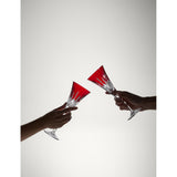 Waterford Lismore crystal champagne flute glasses 170ml pair - British product