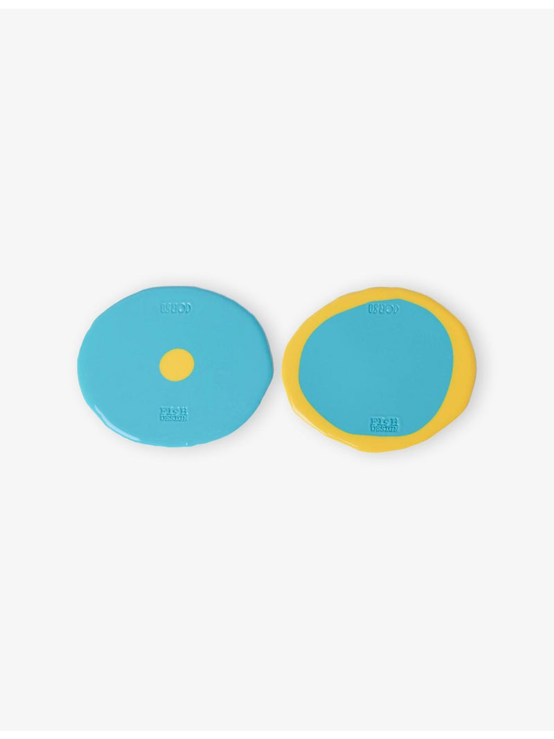 Corsi Design resin coasters set of two, UK version