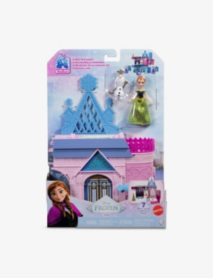 Frozen Anna's Castle playset with Anna and Olaf dolls, UK version