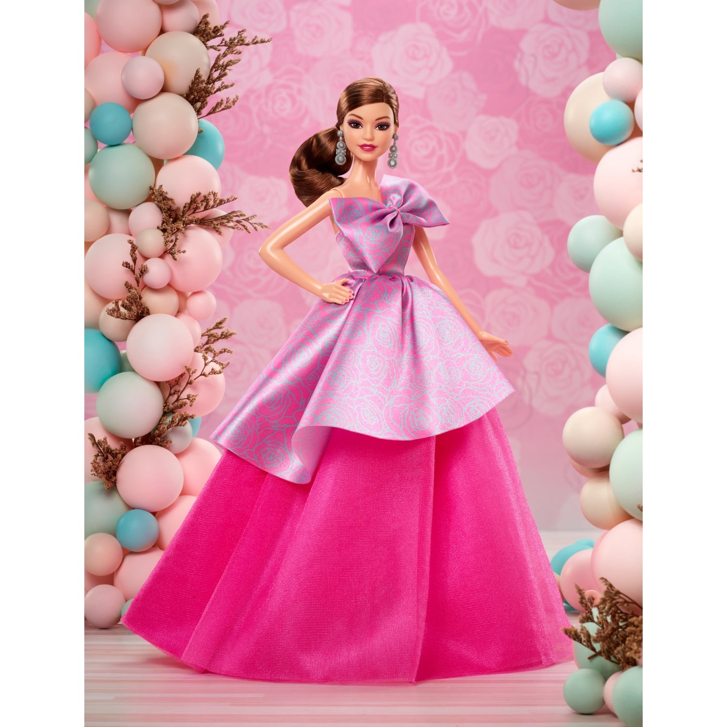 Barbie Birthday Wishes collectable doll 33cm, UK version