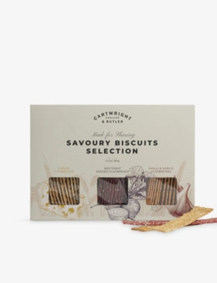 selfridges Cartwright & Butler Savoury Biscuits Selection 390g- Buy online at McGrocer