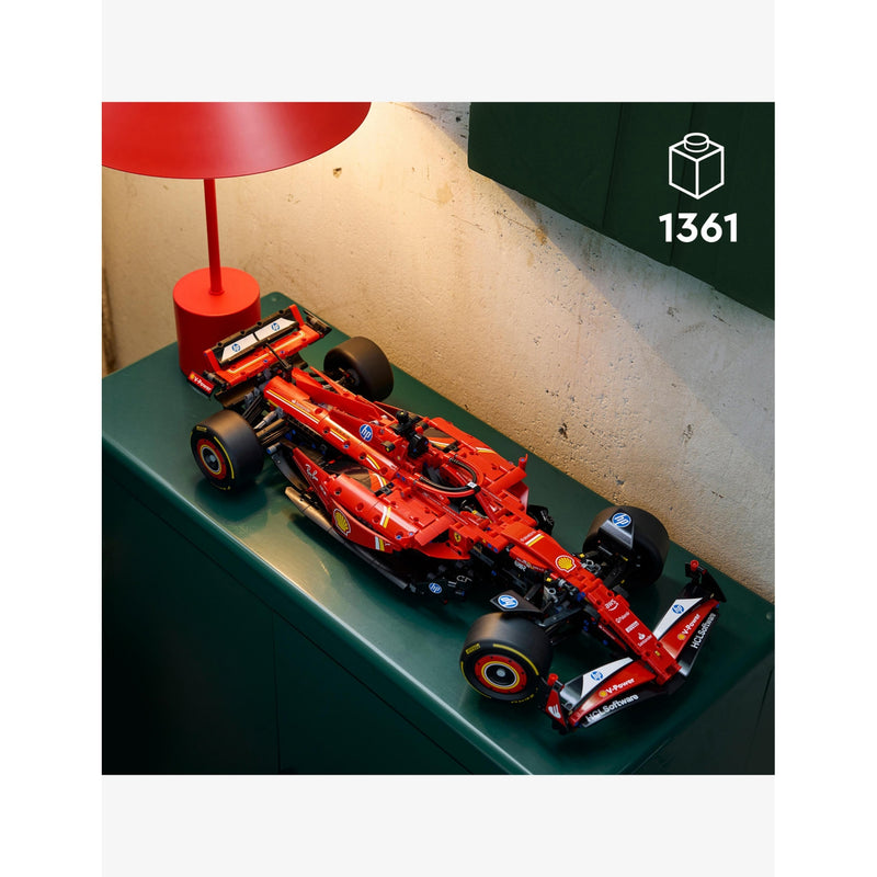 LEGO Technic Ferrari SF-24 F1 1:8 model kit, imported from the UK