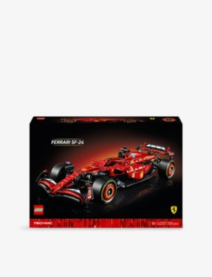 LEGO Technic Ferrari SF-24 F1 1:8 model kit, imported from the UK