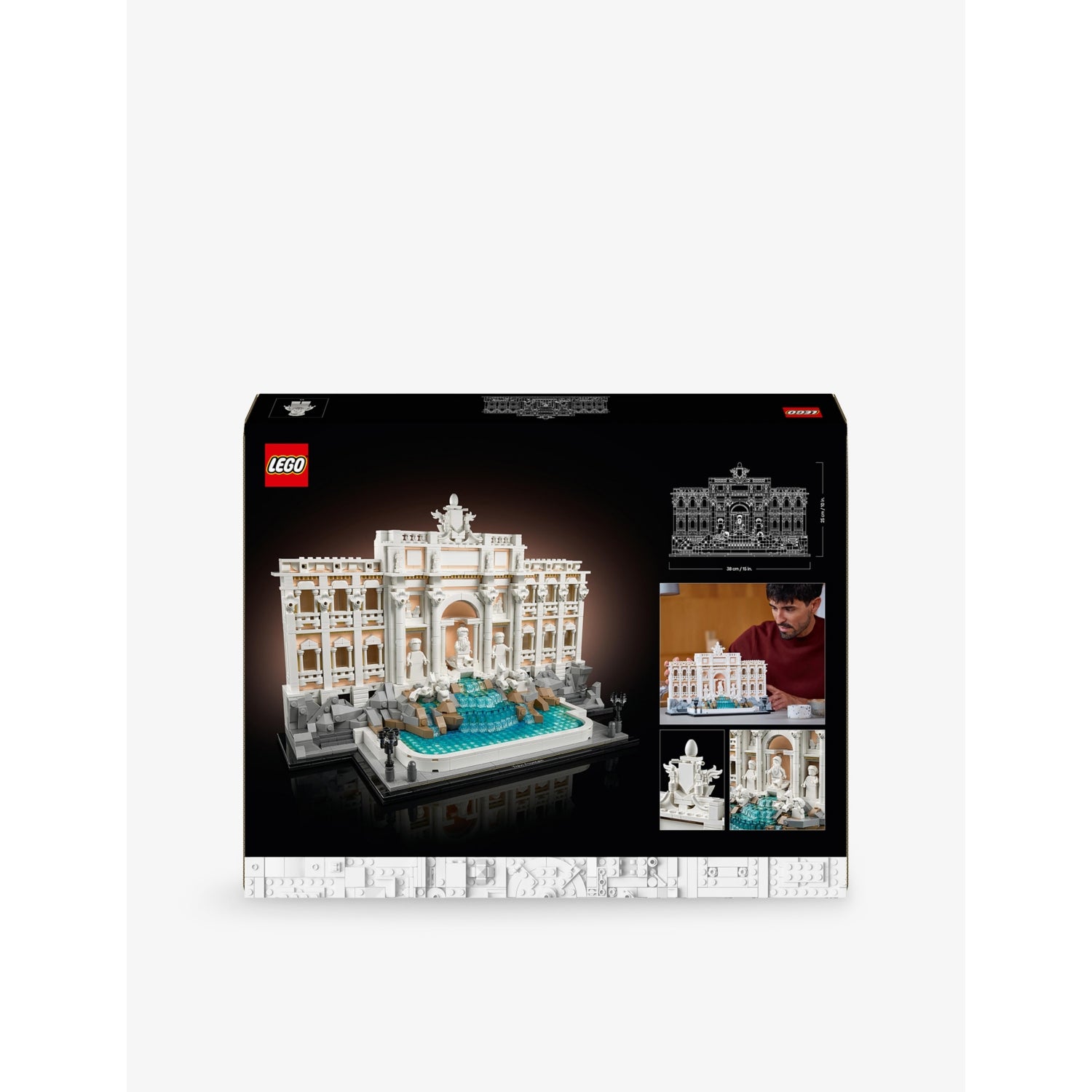 LEGO Architecture Trevi Fountain 21062 building set, UK version