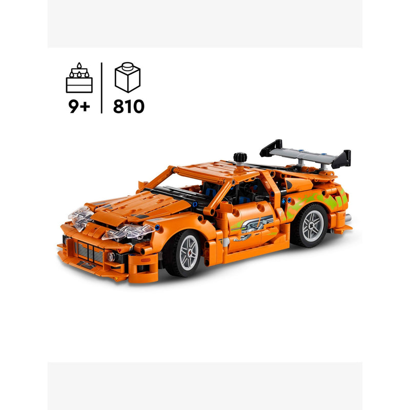 LEGO Technic Toyota Supra MK4 building set 810 pieces (British brand)
