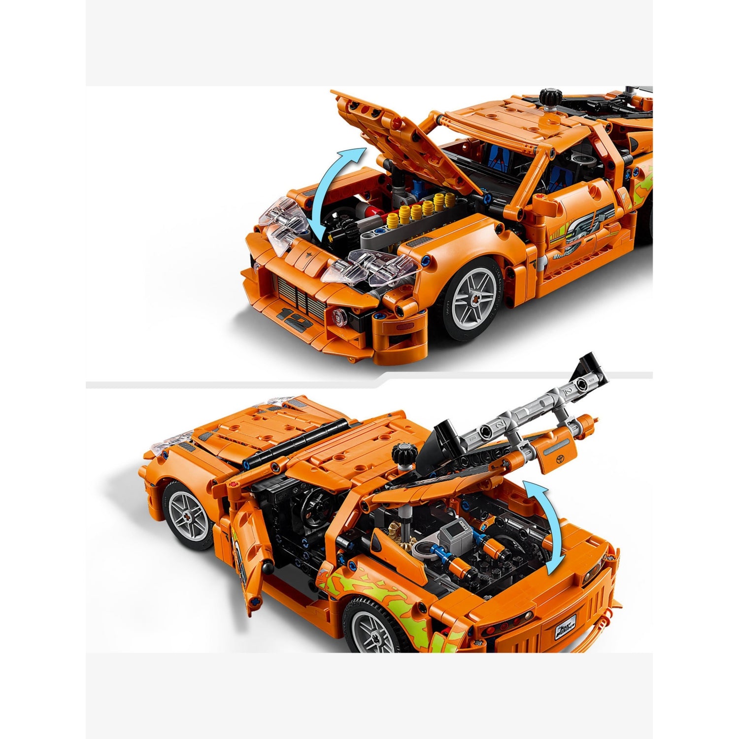 LEGO Technic Toyota Supra MK4 building set 810 pieces (British brand)