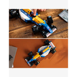LEGO Icons Williams FW14B car playset with Nigel Mansell minifigure (British brand)