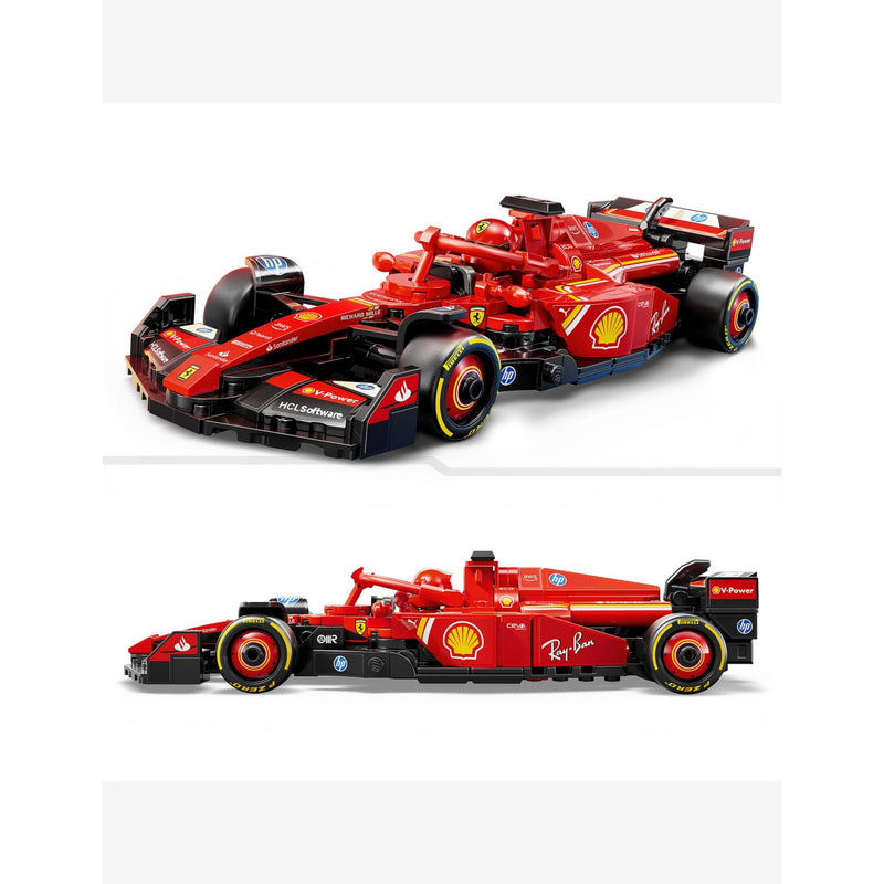 LEGO Speed Champions Ferrari SF-24 F1 race car 275 pieces, UK version