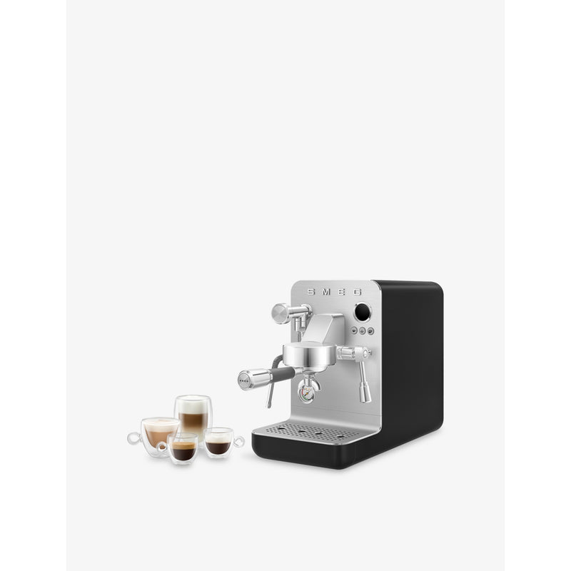 Smeg mini stainless steel espresso machine - British product