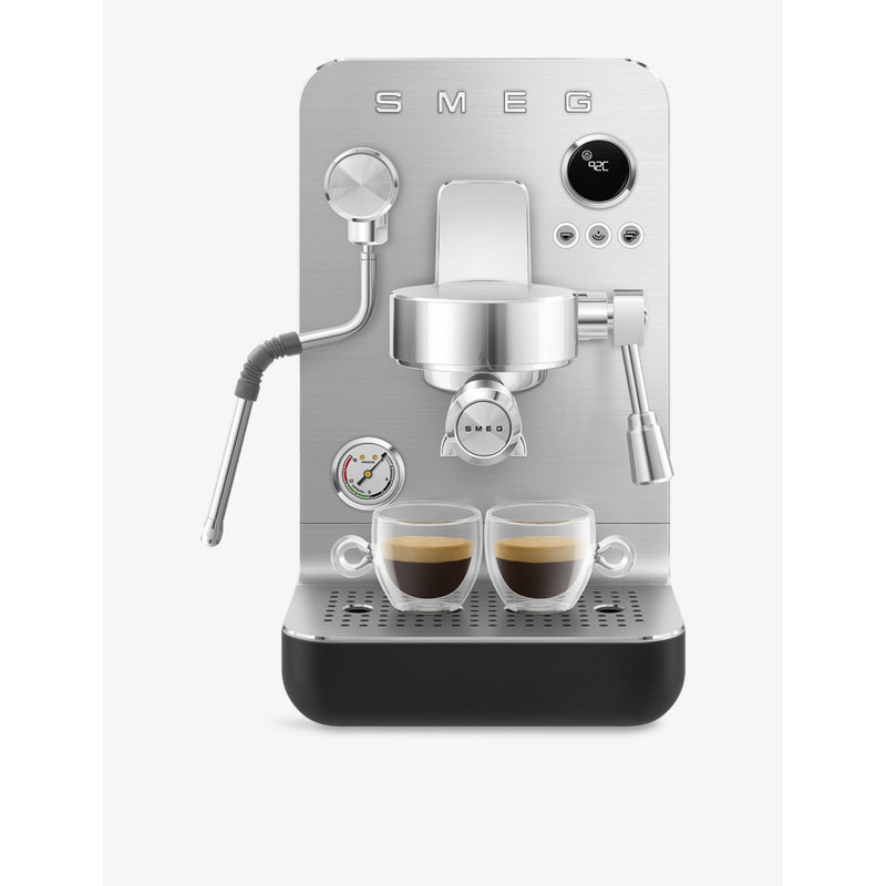Smeg mini stainless steel espresso machine - British product