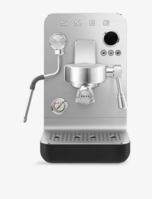 Smeg mini stainless steel espresso machine - British product