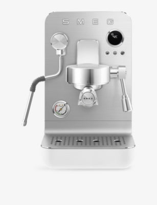 Smeg mini stainless steel espresso machine - British product